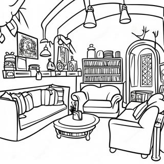 Gryffindor Gemeenskapkamer Inkleurblad 106517 43873