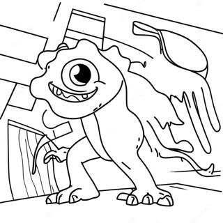 Scp Monster Ontmoeting Inkleurblad 106593 43938