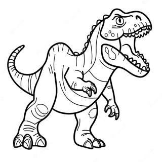 Giganotosaurus Inkleurbladsye