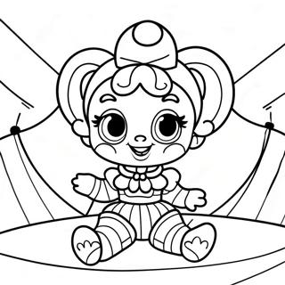 Circus Baby Suster Lokasie Inkleurblad 106697-44023