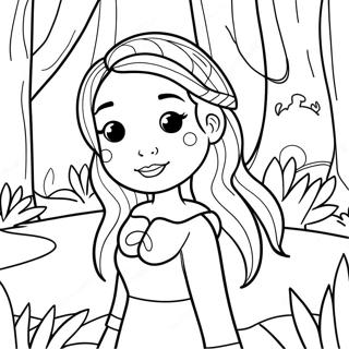 Ela In N Magiese Woud Inkleurblad 106800-44104