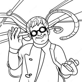 Doc Ock In Aksie Inkleurblad 106950-44210