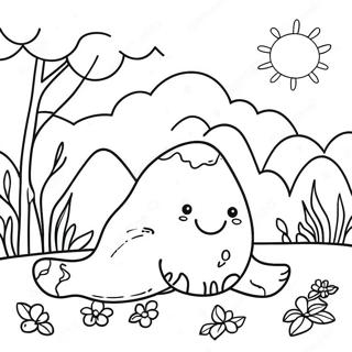 Vreugdevolle Natuur Tonele Inkleurblad 107207-44427