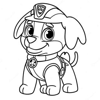 Zuma Paw Patrol Inkleurblad 107511-44650