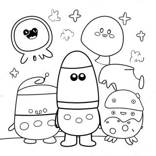 Hey Duggee En Vriende Inkleurblad 107566 44701