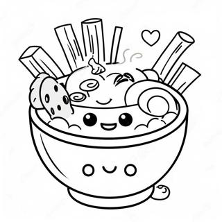 Gelukkige Ramen Karakters Inkleurblad 107616-44737