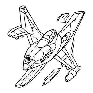 Heftige Lugmag Jet Inkleurblad 108312-45287
