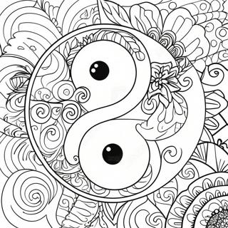 Yin Yang Inkleurbladsye