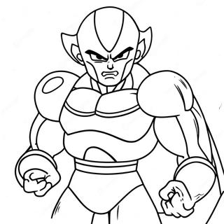 Frieza In Gevegstoedrag Inkleurblad 108515-45435