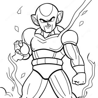 Frieza In Gevegstoedrag Inkleurblad 108515-45436