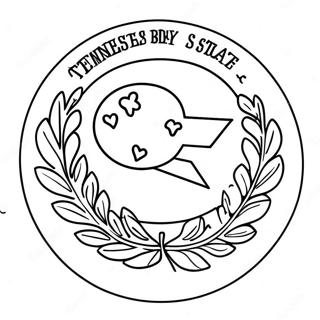 Tennessee Staatsvlag Inkleurblad 108590-45490