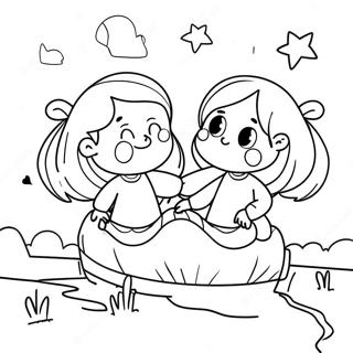 Pret Mamma En Ek Avontuur Inkleurblad 108904-45740