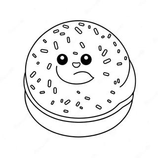 Donut Inkleurbladsye