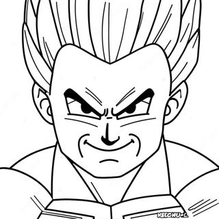 Vegeta Inkleurbladsye