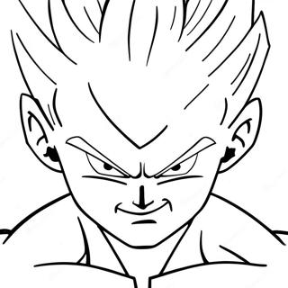 Super Saiyan Vegeta Inkleurblad 110007-46658