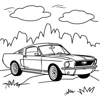 Mustang Inkleurblad 110186-46793