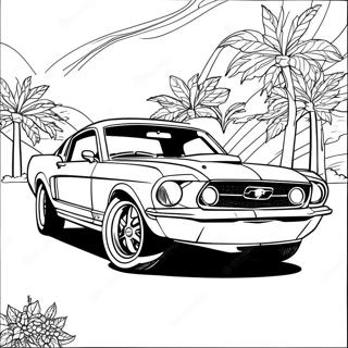 Mustang Inkleurblad 110186-46795