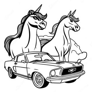 Mustang Inkleurblad 110186-46796