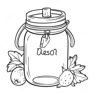 Mason Jar Inkleurbladsye