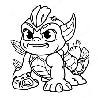 Skylanders Inkleurbladsye