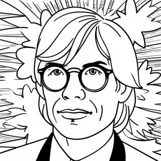 Andy Warhol Inkleurbladsye