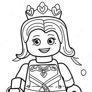 Lego Prinses Inkleurblad 111730-48017