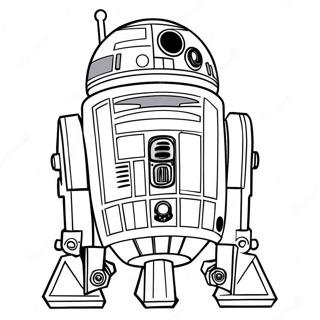 Ster Wars Droid Inkleurbladsye