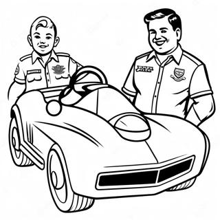 Cub Scout Pinewood Derby Inkleurblad 111861 48131