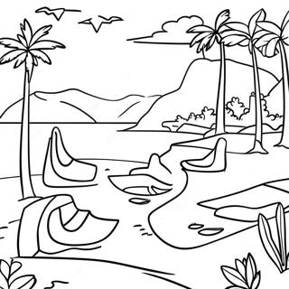 Totale Drama Eiland Toneel Inkleurblad 111962 48206