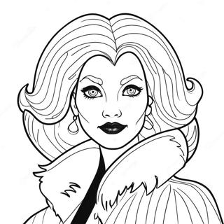Cruella De Vil Inkleurblad 112011-48240