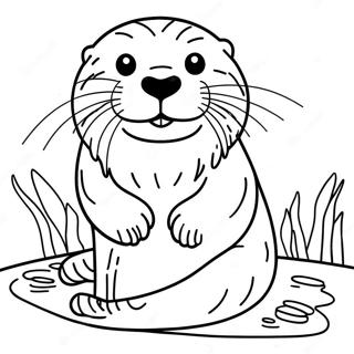 See Otter Inkleurbladsye