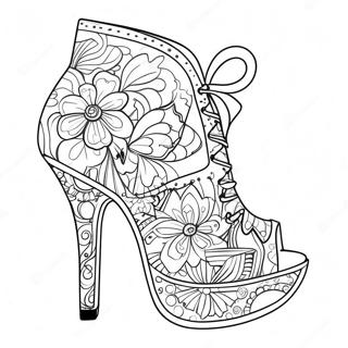 Funky Hoe Hakskoen Inkleurblad 112245-48430