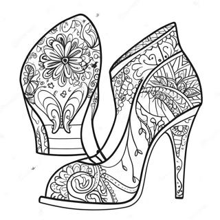 Funky Hoe Hakskoen Inkleurblad 112245-48432