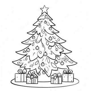 Sprankelende Kersboom Inkleurblad 112271-48454