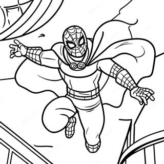 Mysterio In Aksie Inkleurblad 112446 48585