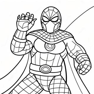 Mysterio In Aksie Inkleurblad 112446 48588