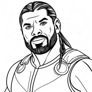 Roman Reigns Inkleurbladsye