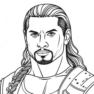 Roman Reigns Wwe Inkleurblad 112470-48598