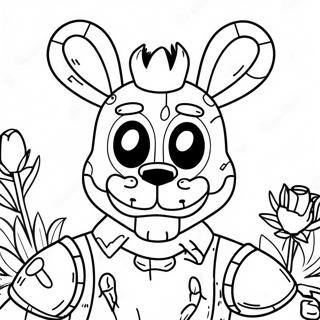 Springtrap Inkleurblad 112547-48658