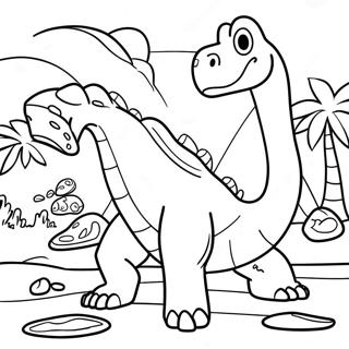 Kamp Cretaceous Karakters Inkleurblad 112575-48688