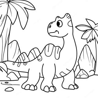 Kamp Cretaceous Dino Vriende Inkleurblad 112577-48696