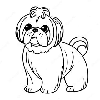 Shih Tzu Inkleurblad 112700-48779