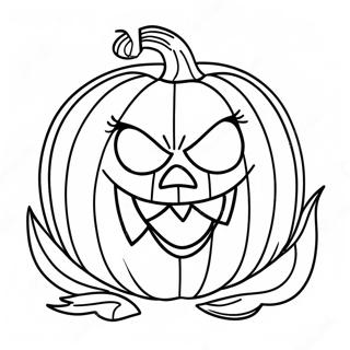 Eng Jack Olantern Inkleurblad 113321-49388