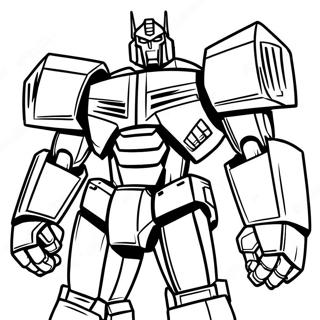 Megatron In Robotvorm Inkleurblad 113786-49753