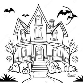 Grusame Spookhuis By Nag Inkleurblad 114042 49945