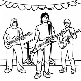 Rotsband Op Verhoog Inkleurblad 114815 50552