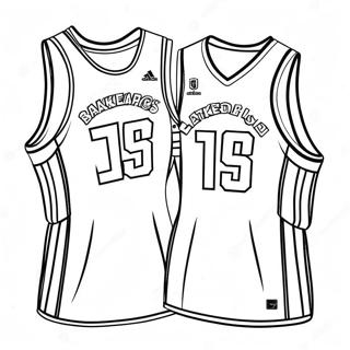 Adidas Basketbal Jersey Inkleurblad 115048-50735