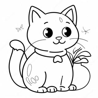 Avontuurlike Kat Kind Inkleurblad 115846 51347