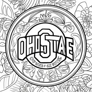 Ohio Staat Inkleurbladsye