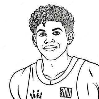 Lamelo Ball Inkleurblad 115920-51399